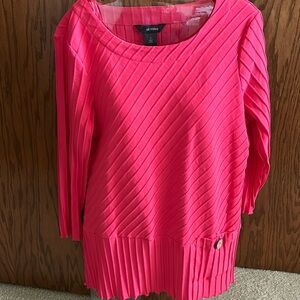 Ribbed cotton tunic top